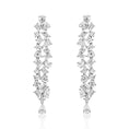 Load image into Gallery viewer, Multi-Cut Diamond Drop Earrings