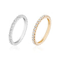 Load image into Gallery viewer, Micro Pavé Eternity Bands