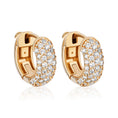 Load image into Gallery viewer, Luxe Pavé Hoops