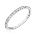 Load image into Gallery viewer, Half Pavé Diamond Eternity Band