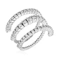 Load image into Gallery viewer, Diamond Coil Ring