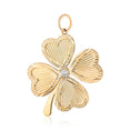 Load image into Gallery viewer, Large Clover Charm