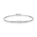 Load image into Gallery viewer, Mini Graduated Diamond Tennis Bracelet