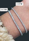 Load image into Gallery viewer, Classic Diamond Tennis Bracelet