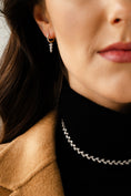 Load image into Gallery viewer, Cascading Diamond Drop Earrings