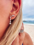 Load image into Gallery viewer, Diamond Cascade Earrings
