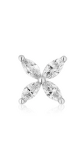 Load image into Gallery viewer, Flower Marquise Diamond Studs