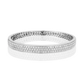 Load image into Gallery viewer, Luxe Pavé Half Bangle