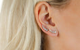 Load image into Gallery viewer, Graduated Diamond Ear Crawler