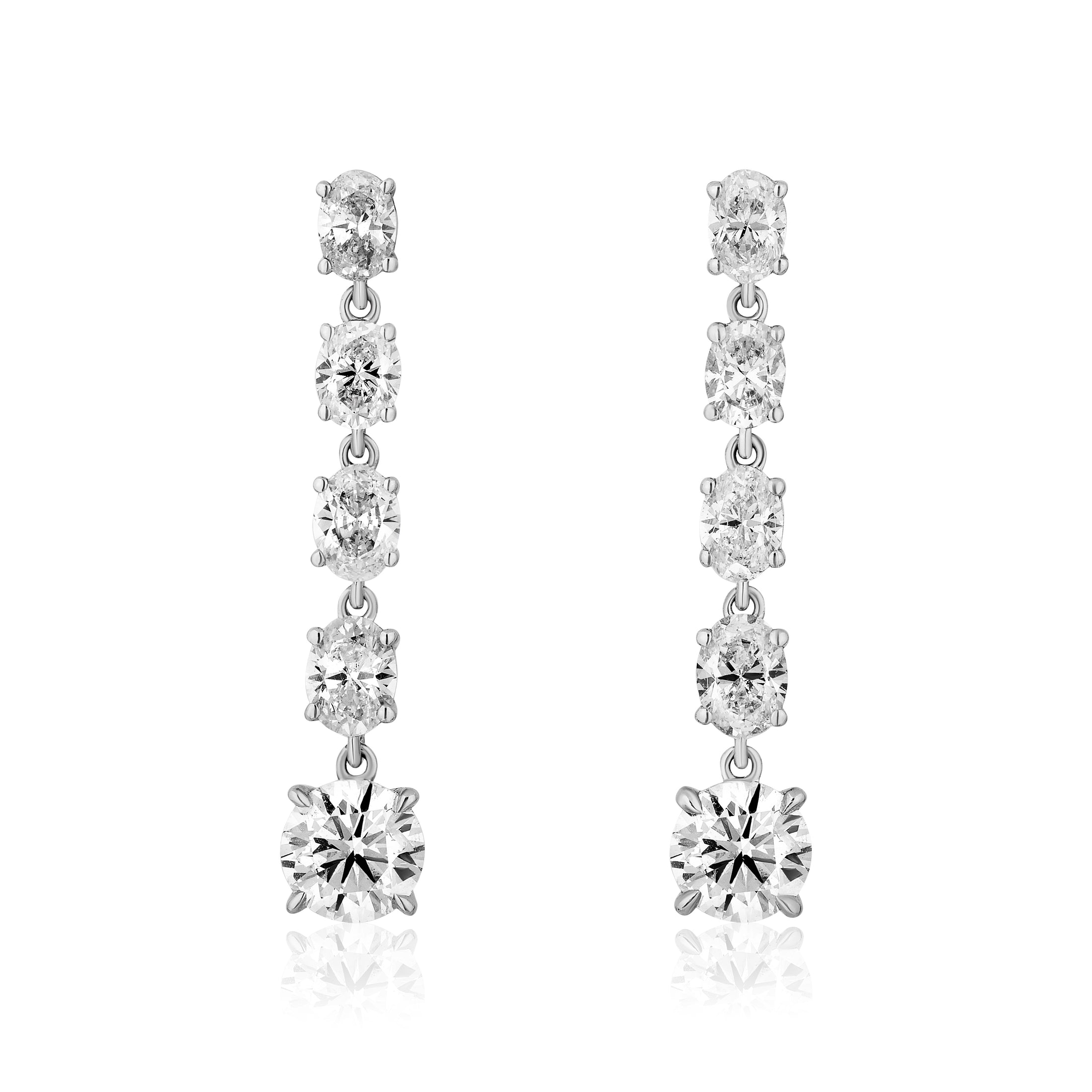 Diamond Cascade Earrings