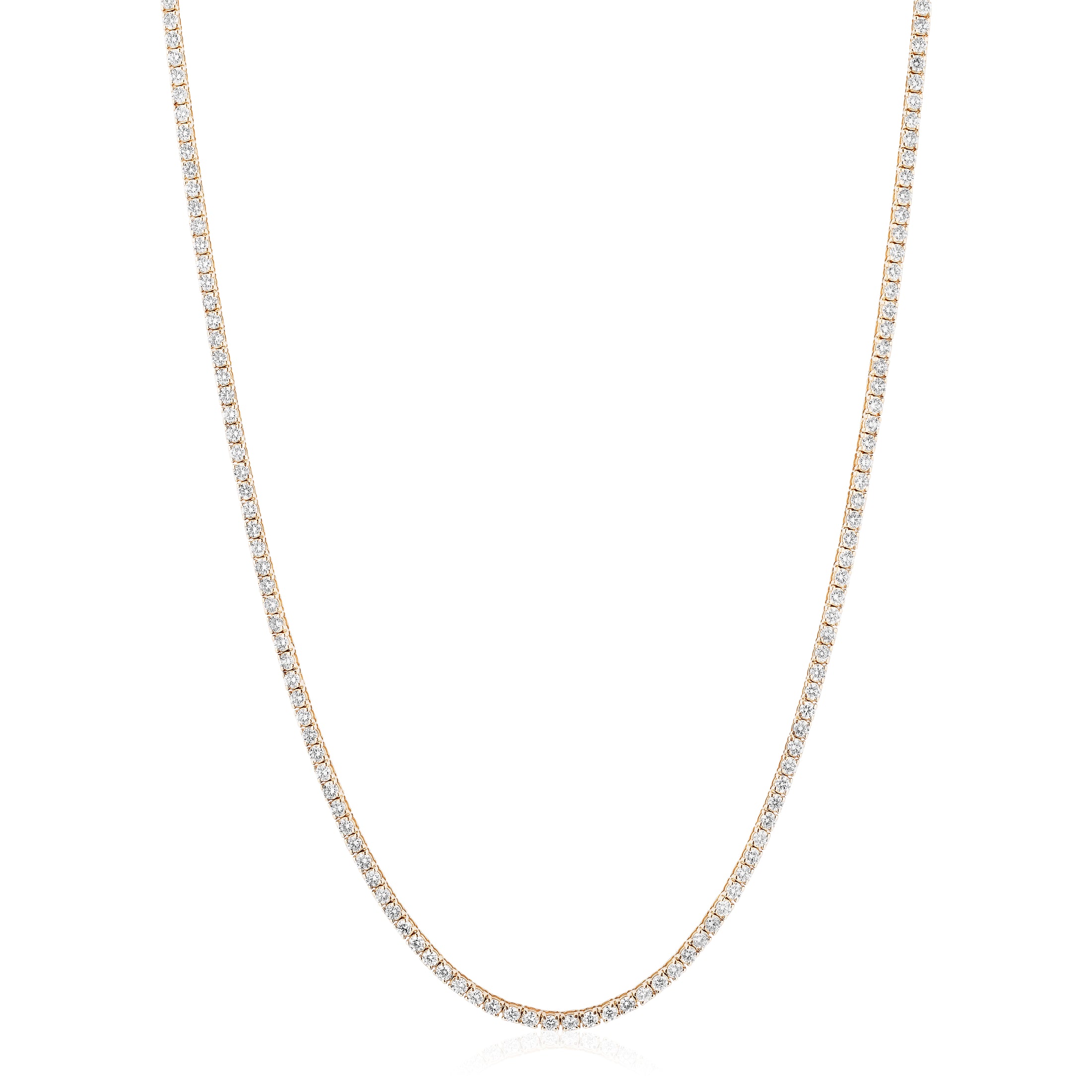 Classic Diamond Tennis Necklace