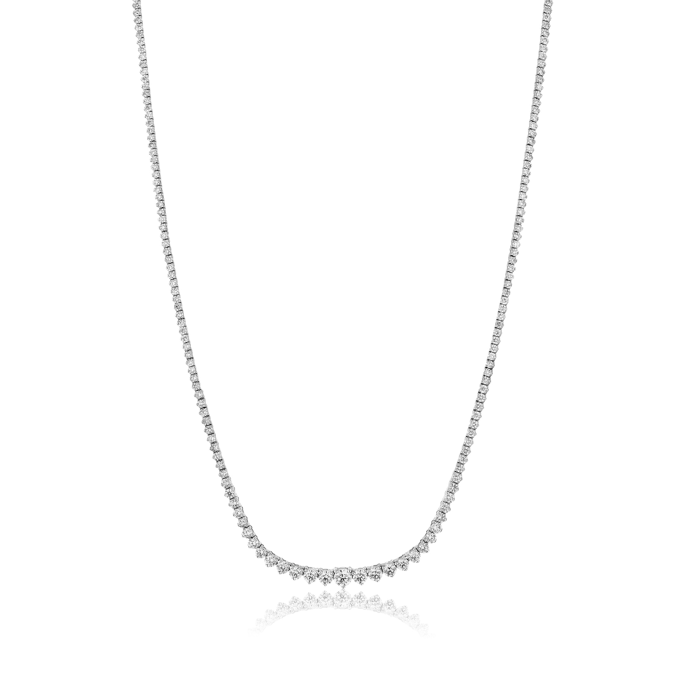 Mini Graduated Tennis Necklace