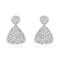 Load image into Gallery viewer, Puffy Drop Diamond Earrings
