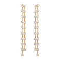 Load image into Gallery viewer, Diamond Stick Drop Earrings
