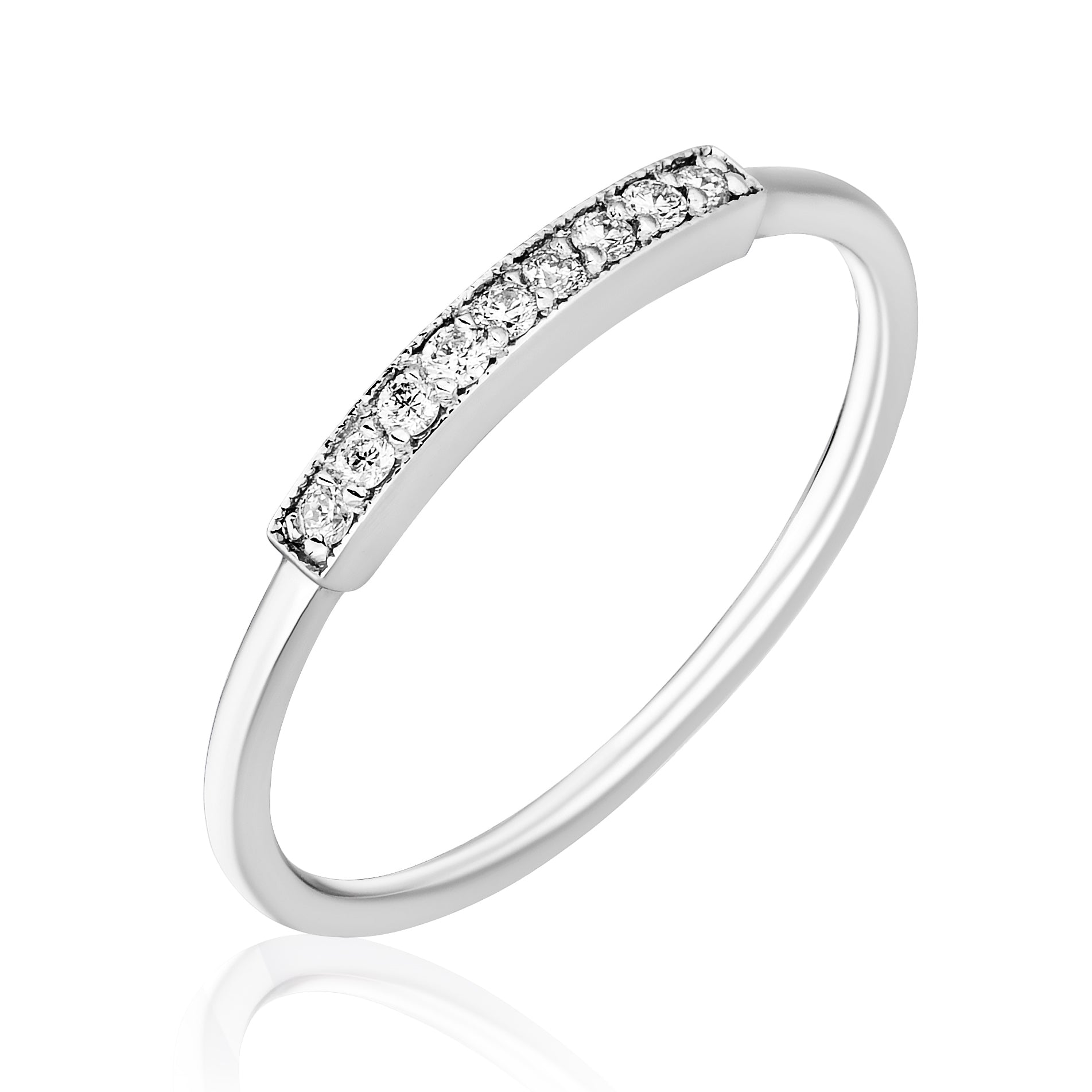 Elevated Diamond Ring