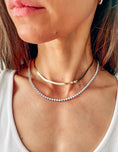 Load image into Gallery viewer, Buttercup Set Tennis Necklace
