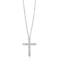 Load image into Gallery viewer, Large Diamond Cross Necklace
