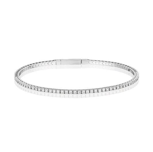 Flex Diamond Bangle