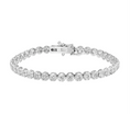 Load image into Gallery viewer, Buttercup Diamond Tennis Bracelet
